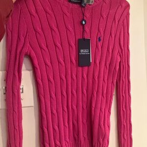 Ralph Lauren Pink Knit Sweater